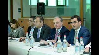 Zohrab Mnatsakanyan and Hakob Arshakyan met with the representatives of around 60 Armenian tech companies