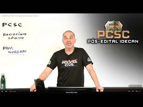 PÓS-EDITAL PCSC | Aula de Raciocínio Lógico | Aula 01