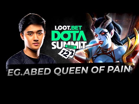 EG.Abed plays Queen of Pain - Dota 2 Replay Full Gameplay