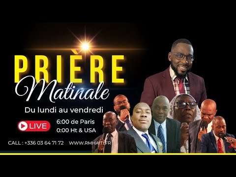 Prière Matinale 19 Mars  2026  996e édition.