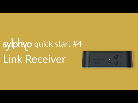 Sylphyo Quick Start #4 With the Link Receiver