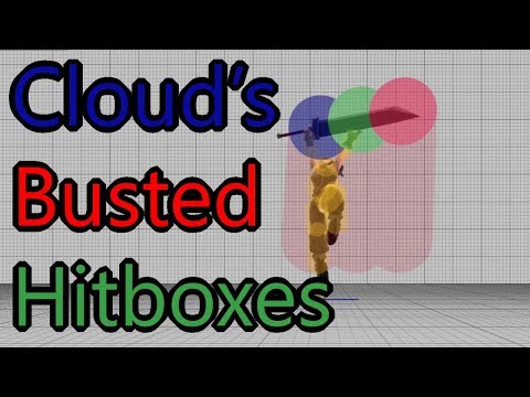 Explaining Cloud's Busted Hitboxes (Smash 4)