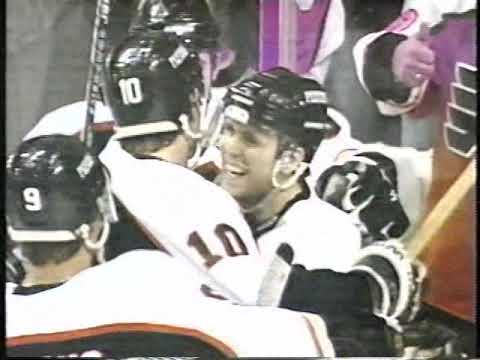 Philadelphia Flyers vs. Pittsburgh Penguins Highlights 3/8/1998