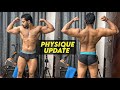 Physique Update Pt.2 || Kartikey Bhardwaj || Muscle flexing 🔥