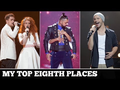 Eurovision EIGHTH PLACES (2000-2017) | My Top 18