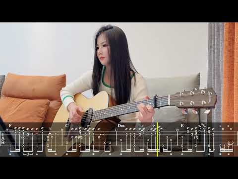 《加州旅馆》（Hotel California）吉他指弹TAB动态吉他谱/北尚吉他-小七