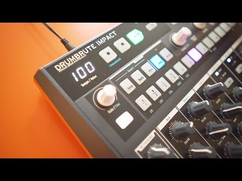 Arturia DrumBrute Impact Analog Drum Machine | Sweetwater Arturia DrumBrute Impact Analog Drum Machine | Sweetwater
