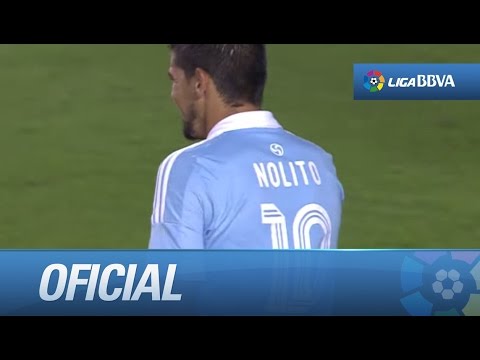 Doble remate de Nolito y Orellana que rechaza Rubén