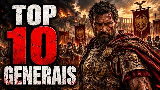 OS 10 MAIORES GENERAIS DA HISTÓRIA MILITAR DE ROMA