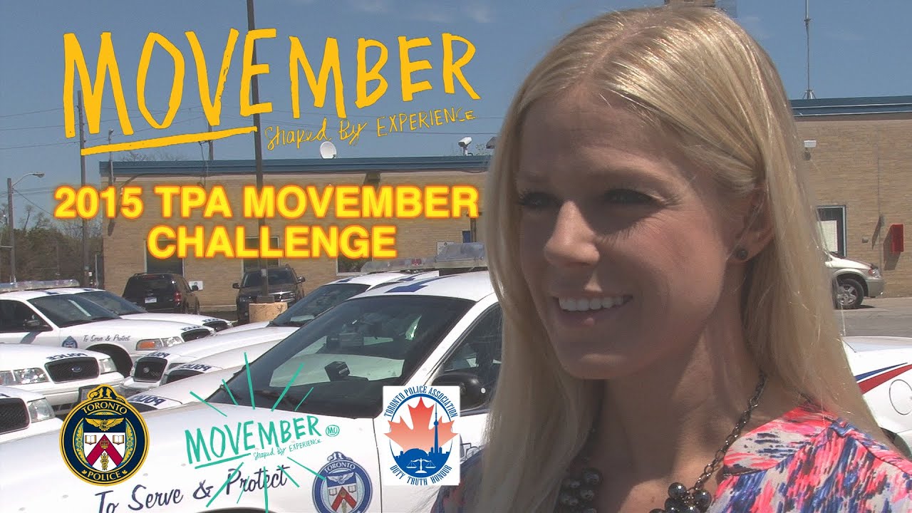 The Toronto Police 2015 Movember fundraising campaign