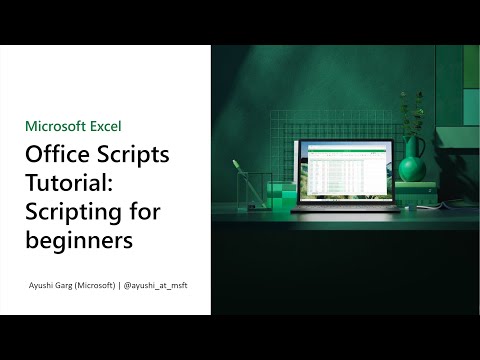 Office Scripts Tutorial Scripting for Beginners