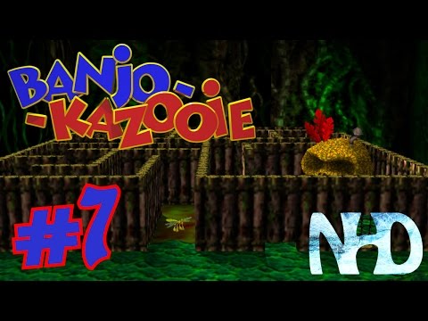 Let's Play  Banjo-Kazooie (pt7) Bubble Gloop Swamp (Treetops and Maze)