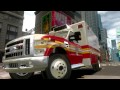 Ford F350 FDLC Ambulance v3.0 ELS para GTA 4 vídeo 1