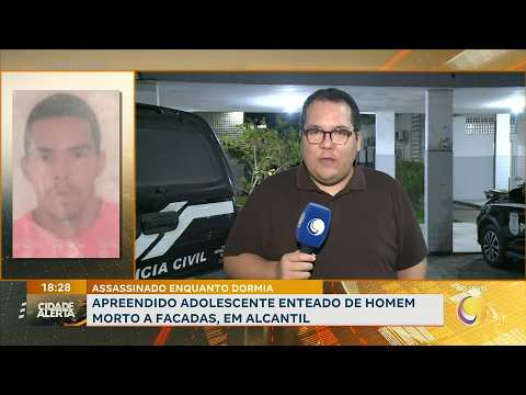 EM ALCANTIL-PB: apreendido adolescente enteado de homem morto a facadas