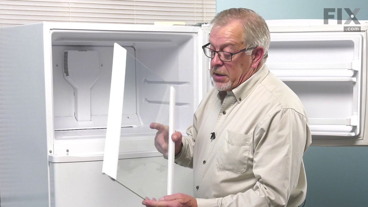 Replacing the Glass Shelf