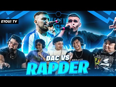 OTRO DÍA DE RAPDER CALLANDO BOCAS! - Reacción a RAPDER vs DAC - FMS ARGENTINA - EYOU TV