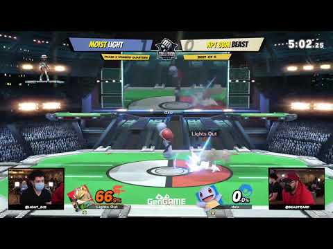 Beast gets a PERFECT Edgeguard Sequence on Light | Collision 2023