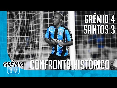 [CONFRONTO HISTÓRICO] Grêmio 4x3 Santos l GrêmioTV