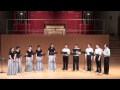 arr.Grayston Ives "Takeda Lullaby (Takeda no komoriuta)" by Afumi vocal ensemble