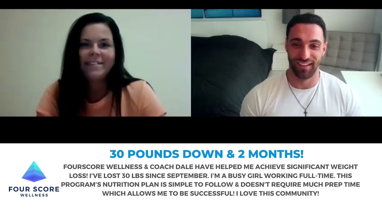 Jenna — 30 lbs lost in 2 months