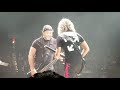 Metallica "Taken By Surprise" (Poison Idea cover) 12/5/18 moda Center, Portland,  OR