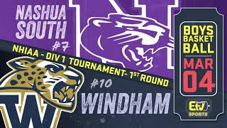 Windham (NH) at Nashua South Boys Basketball  3/4/26