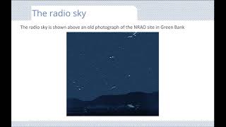 A quick introduction to radio astronomy