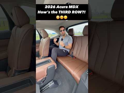 Is the 2026 Acura MDX a Truly *Practical* 3-Row SUV for About $68,000??
