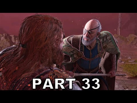 GOD OF WAR RAGNAROK Walkthrough Gameplay Part 33 - ODIN (PS5)
