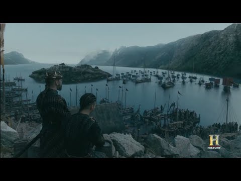 Vikings, "Rollo's return" (Sends a army) Season 5 episode 9(Uncut) HD