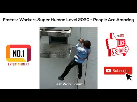 Fastest Workers Super Human Level 2020 - People Are Amazing