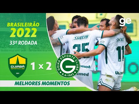 Gols e lances de Cuiabá x Goiás