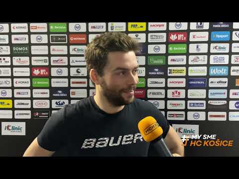Pozápasový rozhovor s Eduardom Šedivým proti HC Slovan Bratislava