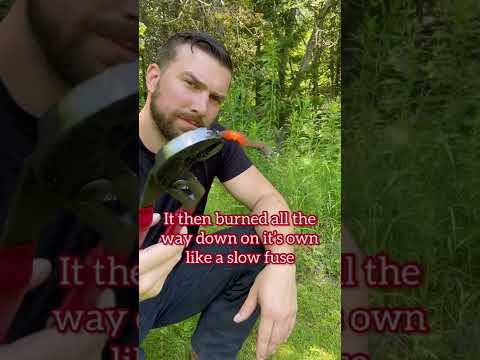 Was passiert, wenn man einen Feuerstahl im Feuer lässt?