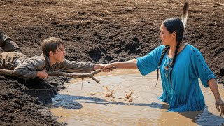 A Young Orphan Boy Pulled an Injured Native Woman from Quicksand... He Didn't Know He'd Just Saved..