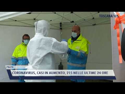 2021-12-23 PRATO - CORONAVIRUS, CASI IN AUMENTO, 215 NELLE ULTIME 24 ORE