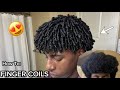 How To Get Curls With Finger Coils For Men ALL HAIR TYLES