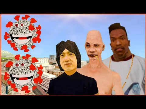 CJ y su tío viajan al pasado para evitar el coronav1rus #2 - GTA San Andreas Loquendo