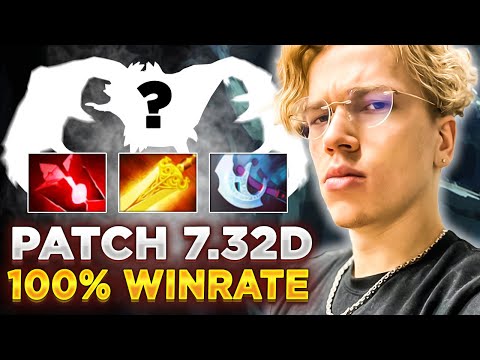 TOPSON spamming THIS Hero on New 7.32d Patch - 100% Winrate