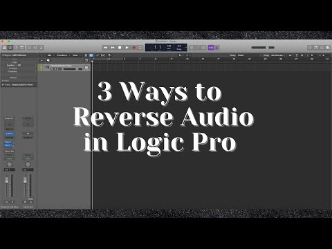 3 Ways to Reverse Audio in Logic Pro X