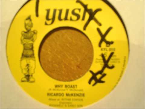 ricardo mckenzie - why boast