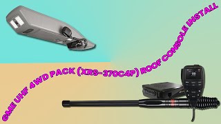 How to Install a GME XRS Connect 370 || Outback Equipment Roof Console UHF Mounting