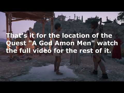 Assassin's Creed Odyssey | A God Among Men Quest Location on Map