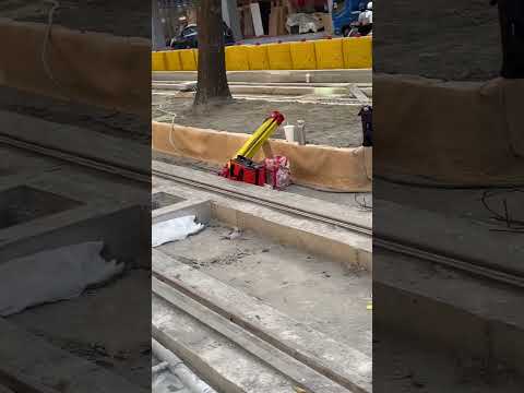Status de construção da última etapa da segunda escadaria da Ferrovia Kaohsiung na primeira quinzena de novembro (Dashun 2nd Road + Lane 55, Dashun 2nd Road)🚋🟩🚧🔨