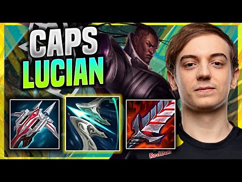CAPS IS A BEAST WITH LUCIAN GALEFORCE! - G2 Caps Plays Lucian MID vs Katarina! | Season 11