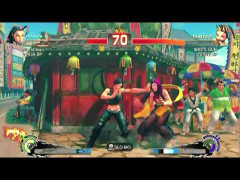 SSF4 [A vs A]: filipin0man(#2 Rose) vs WHITE GUN(#2 Ibuki) Ep.322 - HD 720p