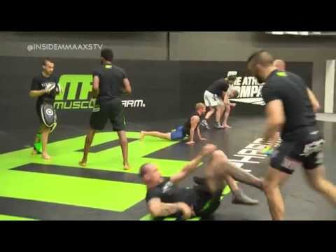 Elevation Fight Team Leaves MusclePharm Training Facility