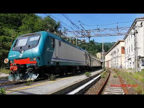 E.464 CON REGIONALE IN CURVA A MIGNANEGO. (GE) SAB. 12 - 6 - 2021.