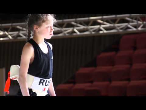 WU14 - 35kg Girls - Final - Lachkova ( Silver Medal) (RUS) vs Ermolova (RUS) (Gold Medal)