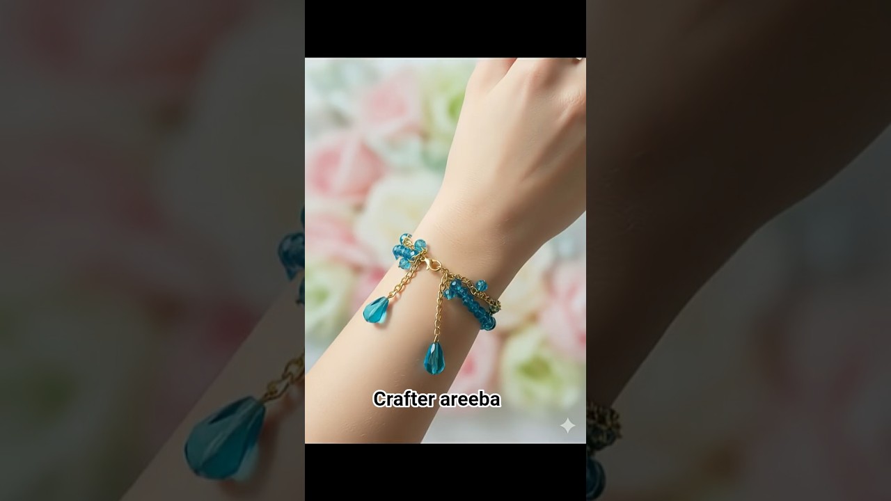 How to Make a Beaded Bracelet 🌟 Easy DIY Jewelry Tutorial | #diy #viral #tranding #bracelet